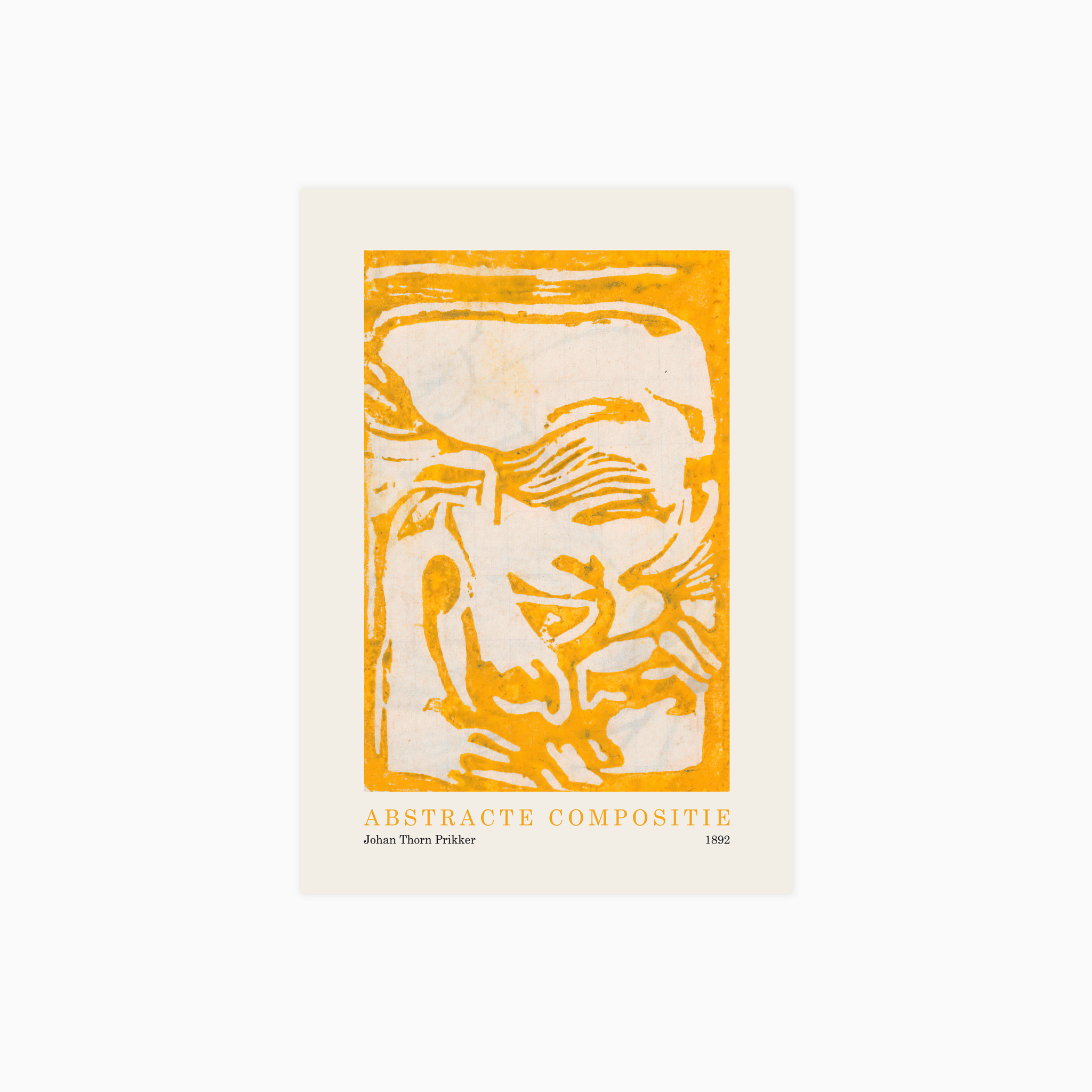 Abstracte Compositie Poster