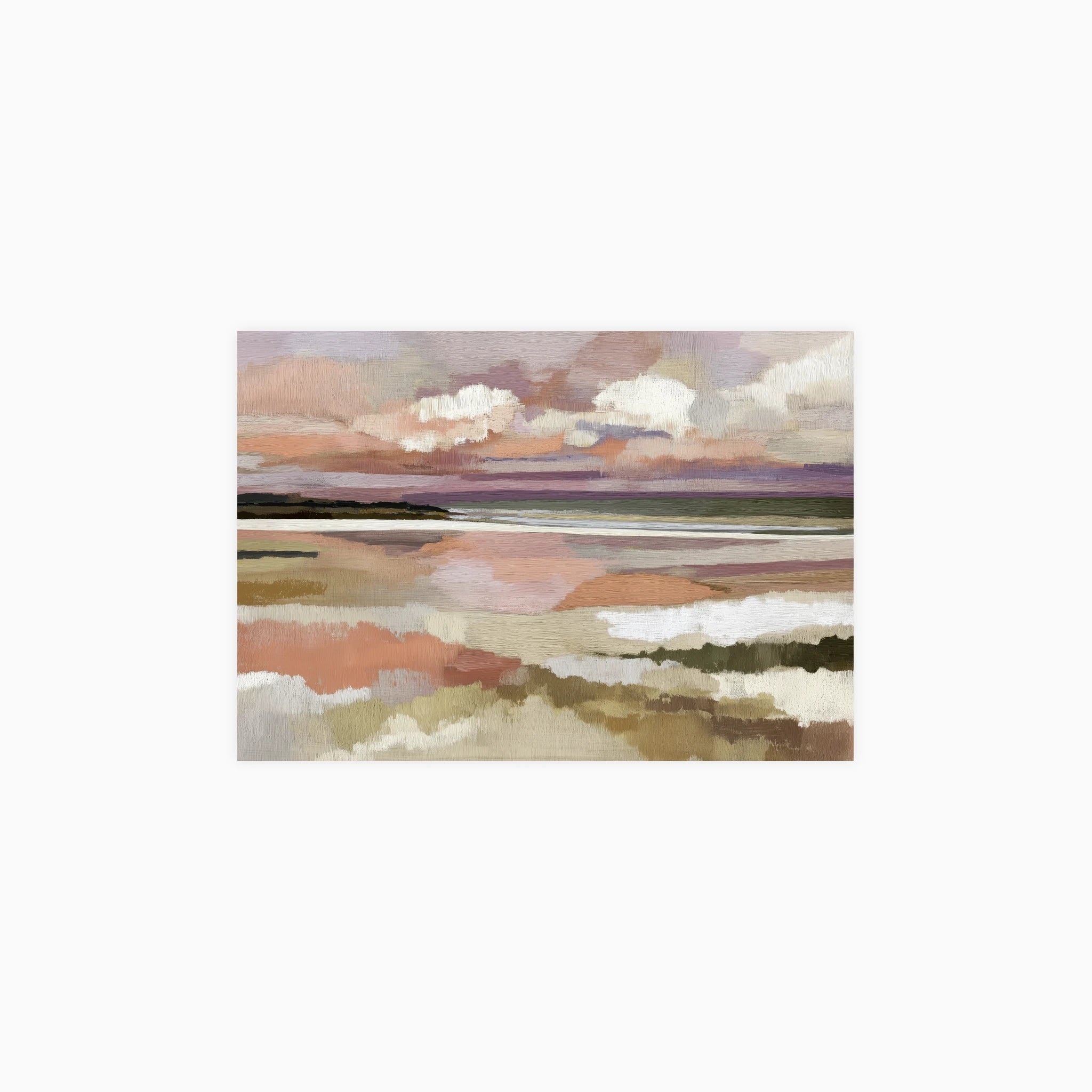 Misty Marshland Poster