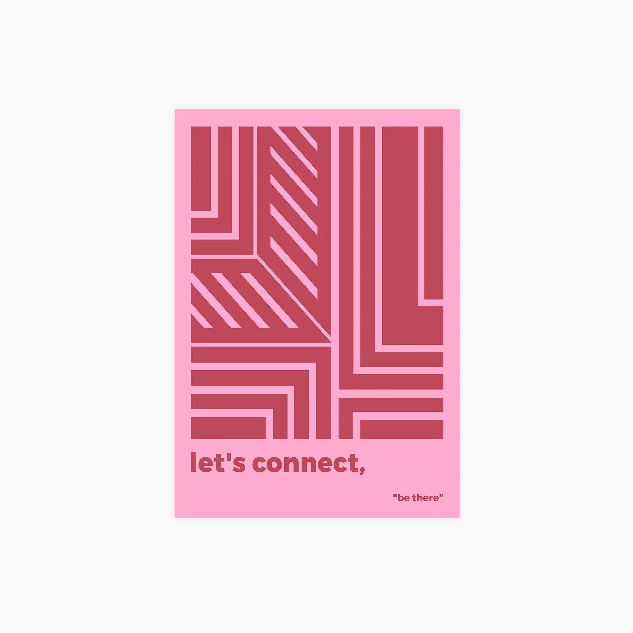 Let's Connect Poster
