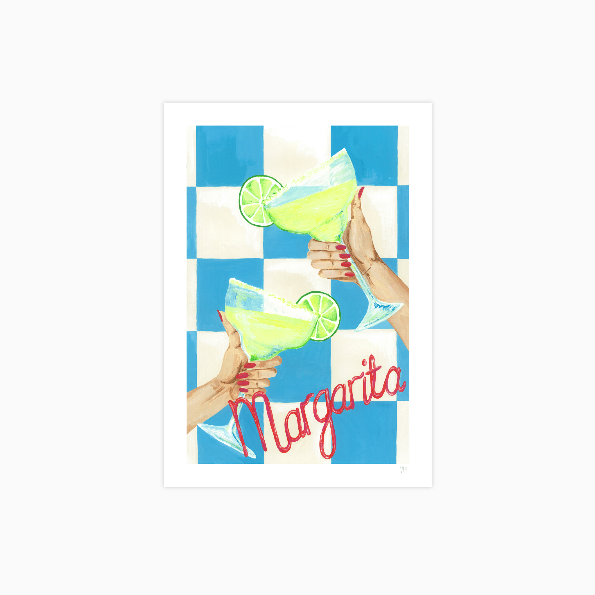 Margarita Cocktail Poster