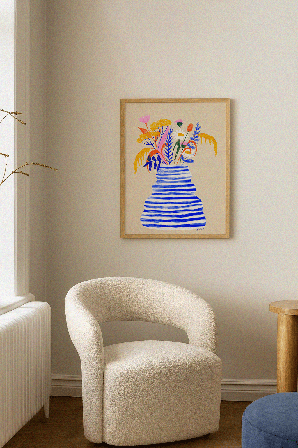 Cat Upside Down Poster