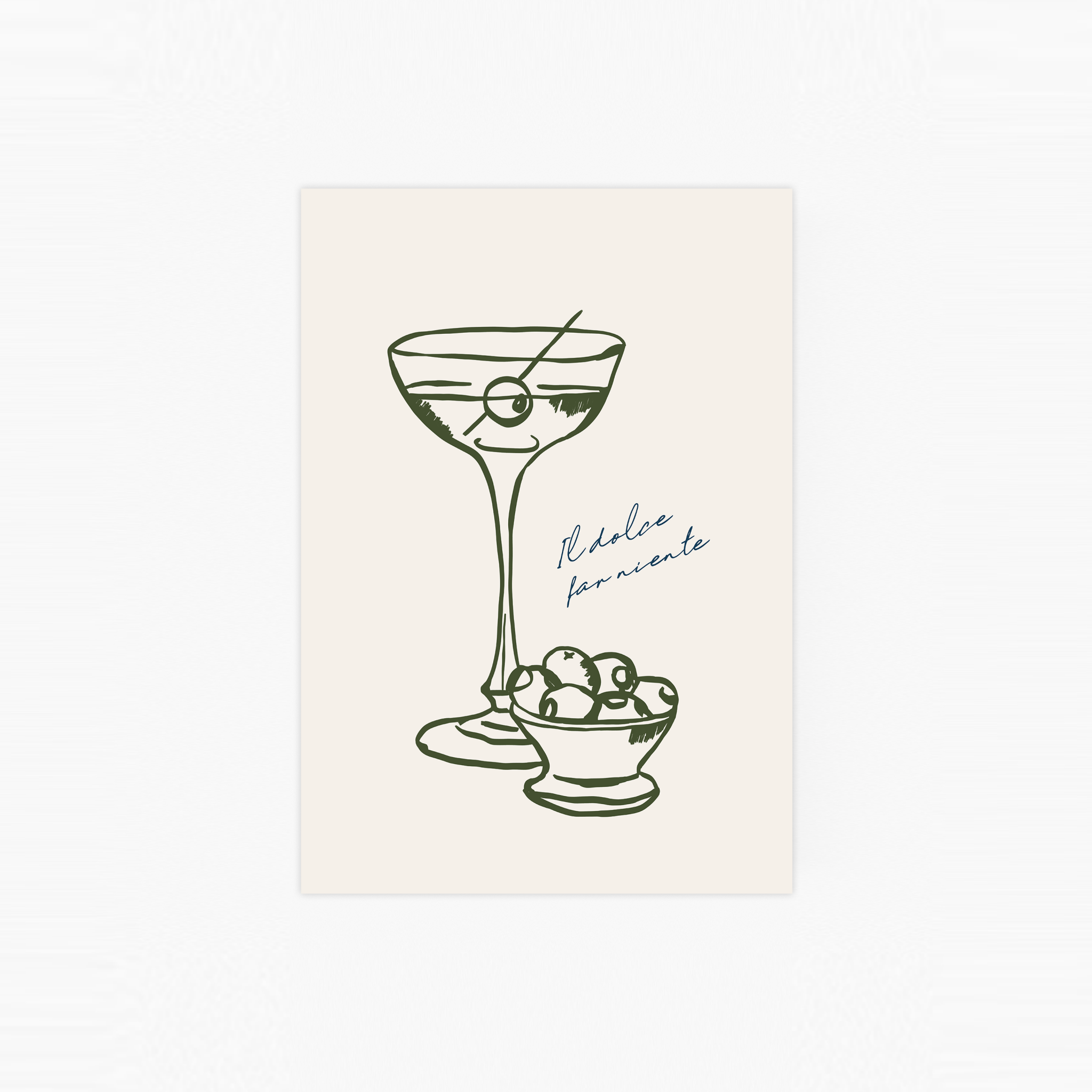 Il Dolce far Niente Poster