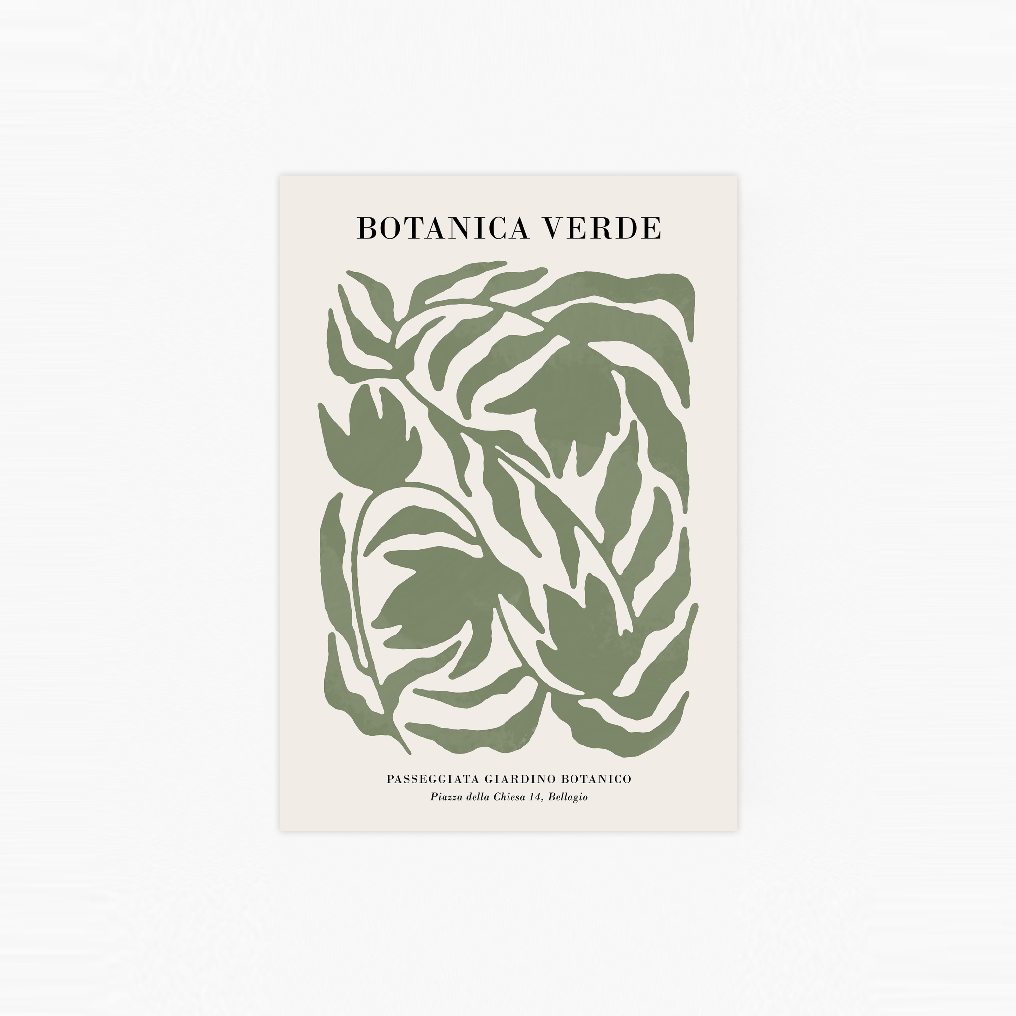 Botanica Verde Poster