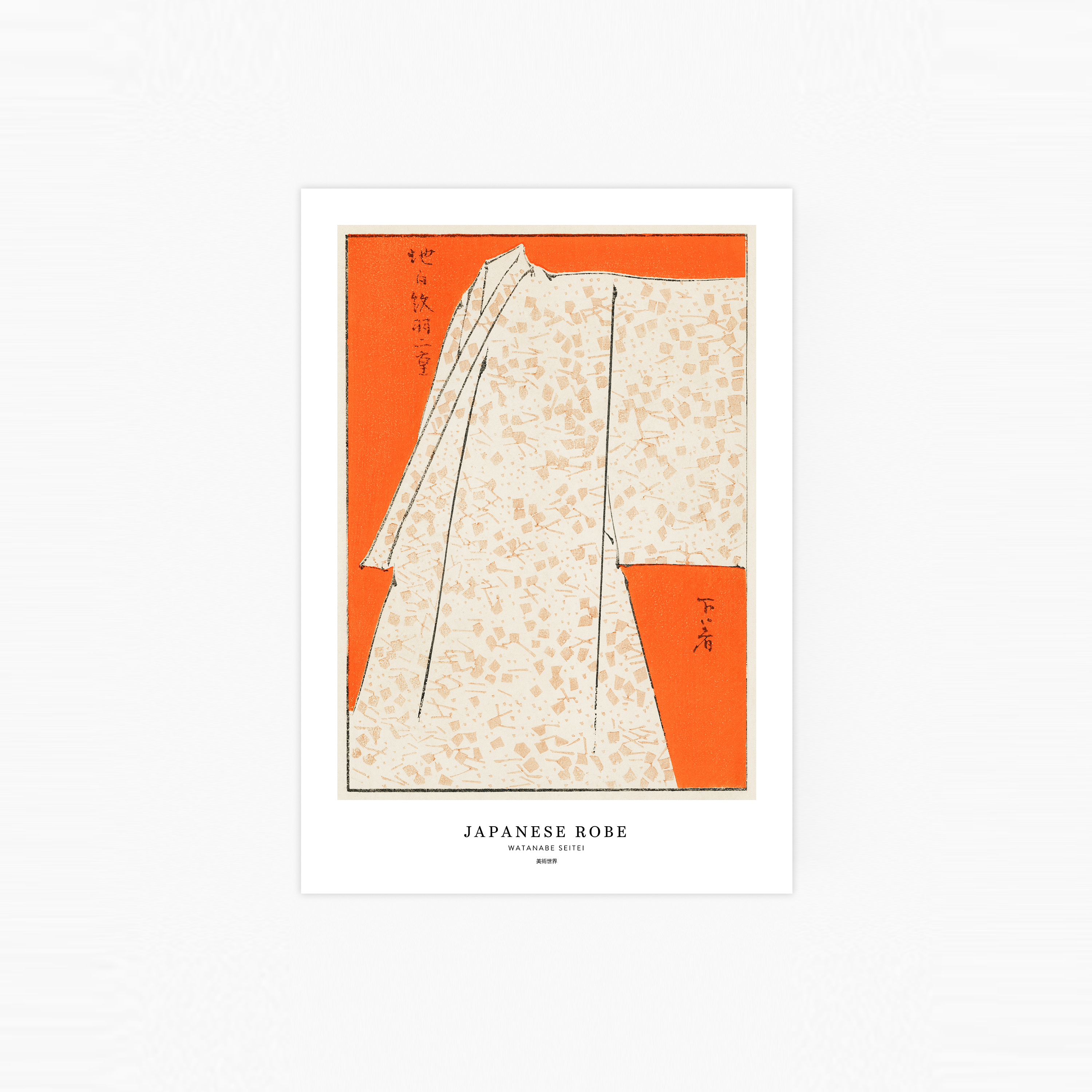 Japanese Robe Poster