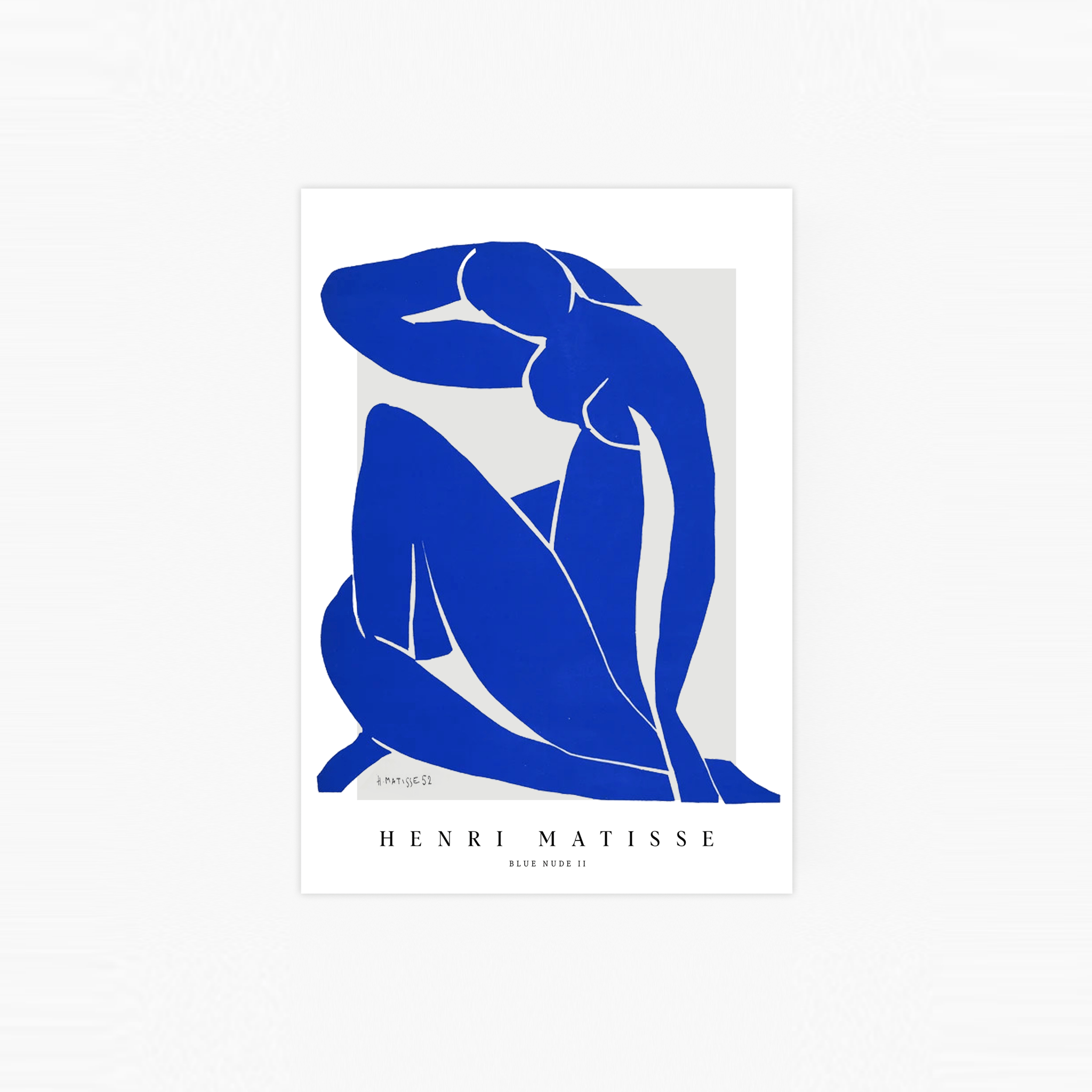 Blue Nude II Poster