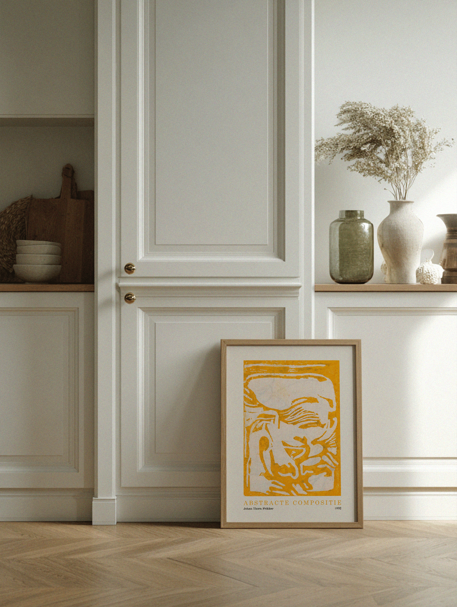 Abstracte Compositie Poster