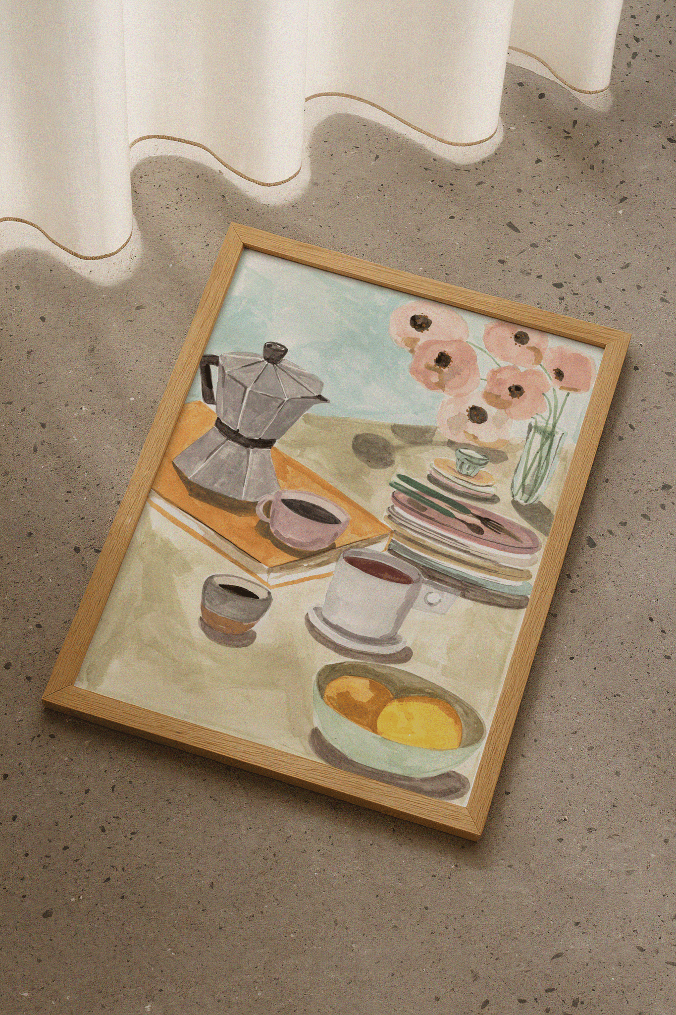 Breakfast Table Poster