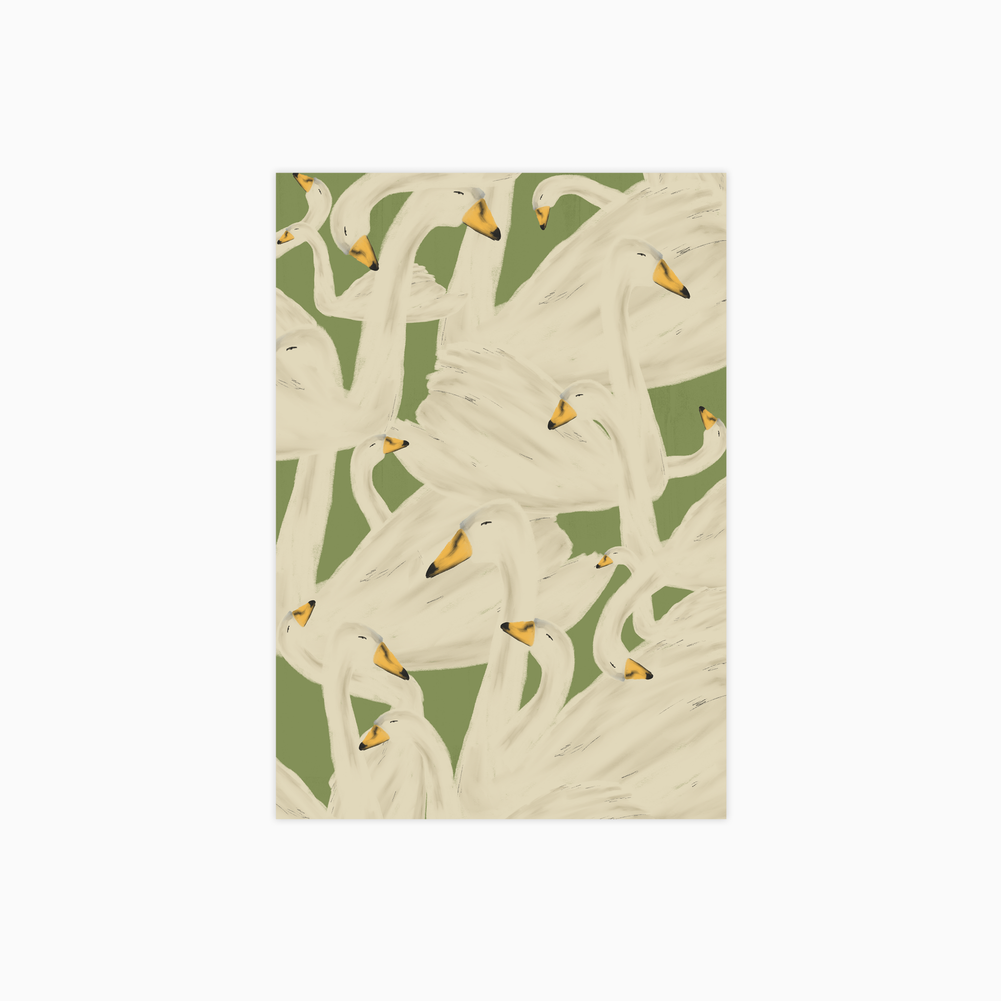 The Flight of the Swans Poster