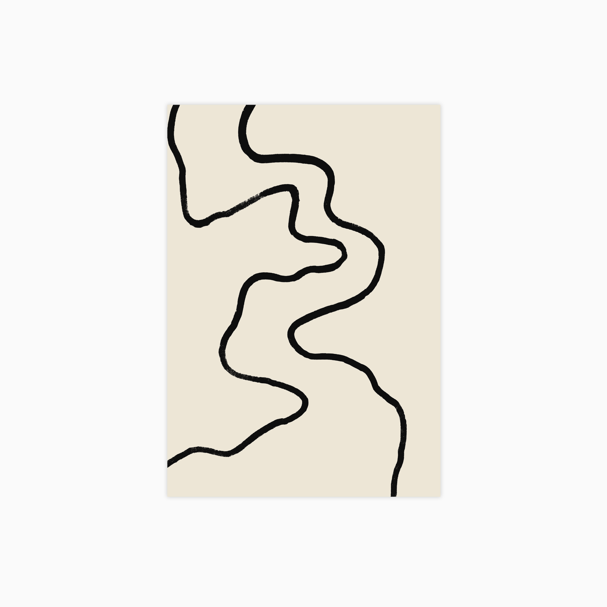 Echo Lines No 02 Poster