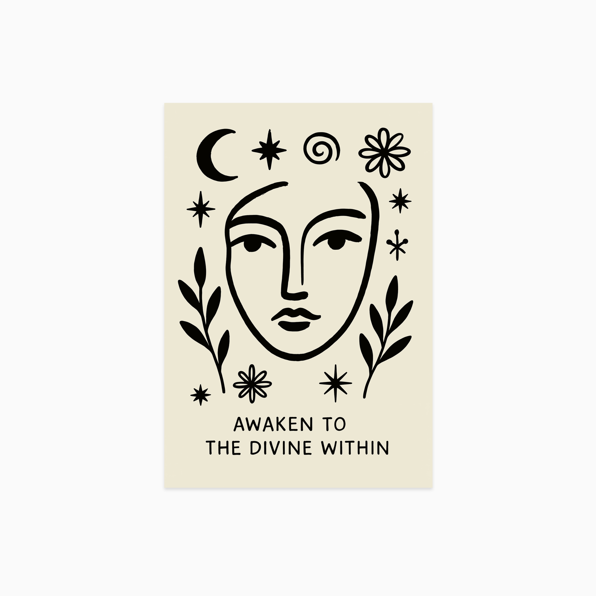Awaken To The Divine Within Poster