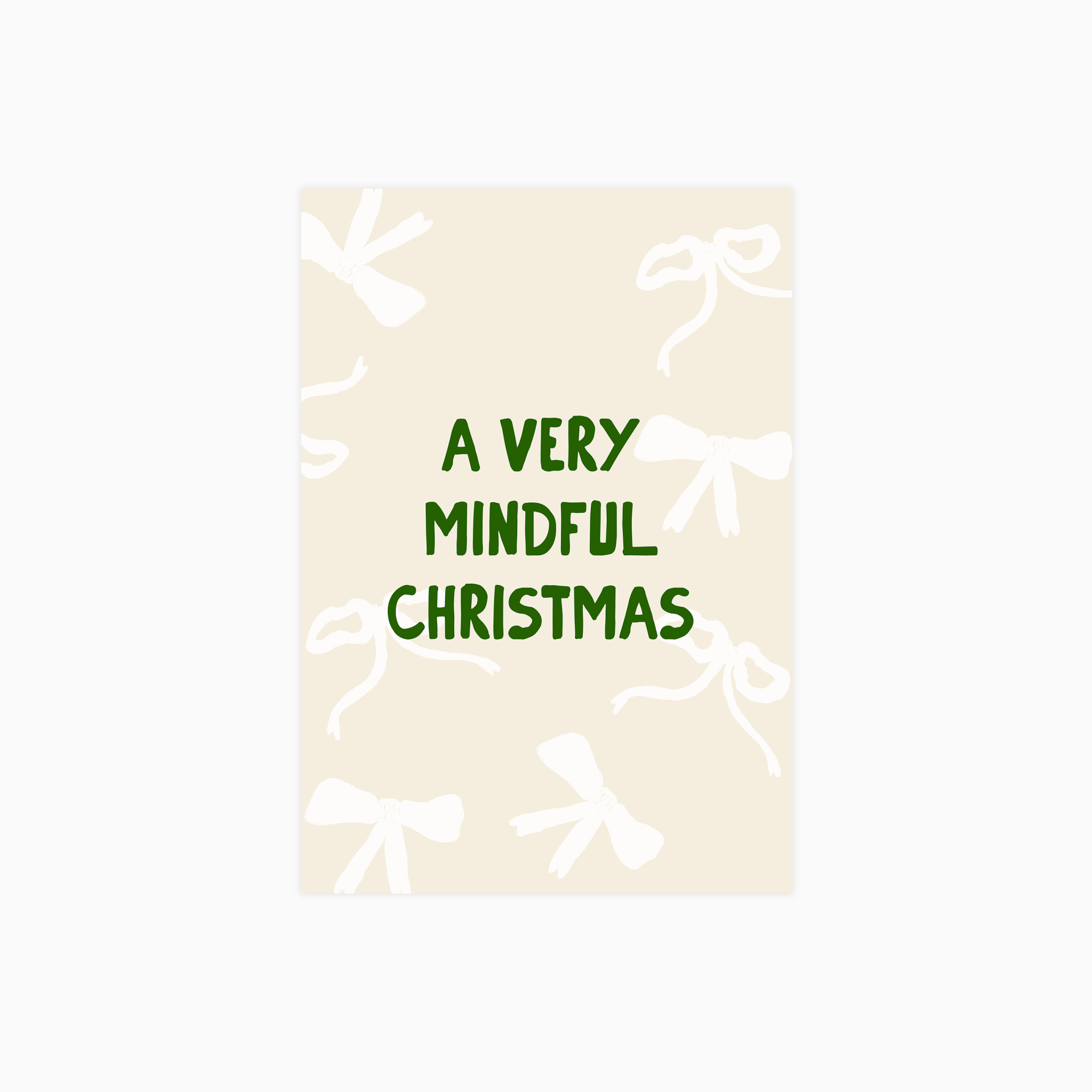 Christmas Bows Poster