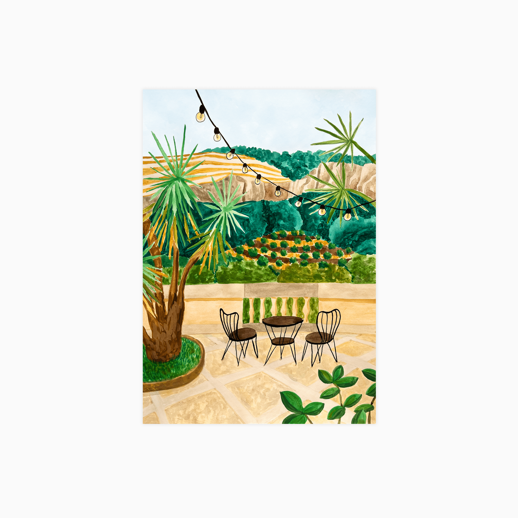 Tramuntana Terrace Poster