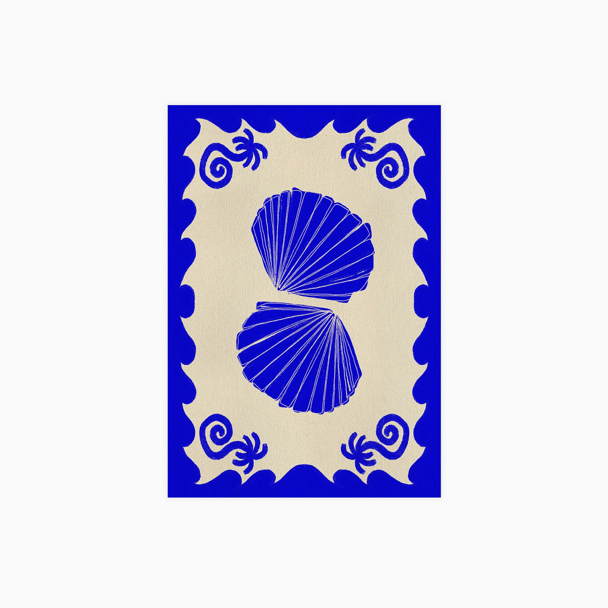 Blue Seashell Stories Poster