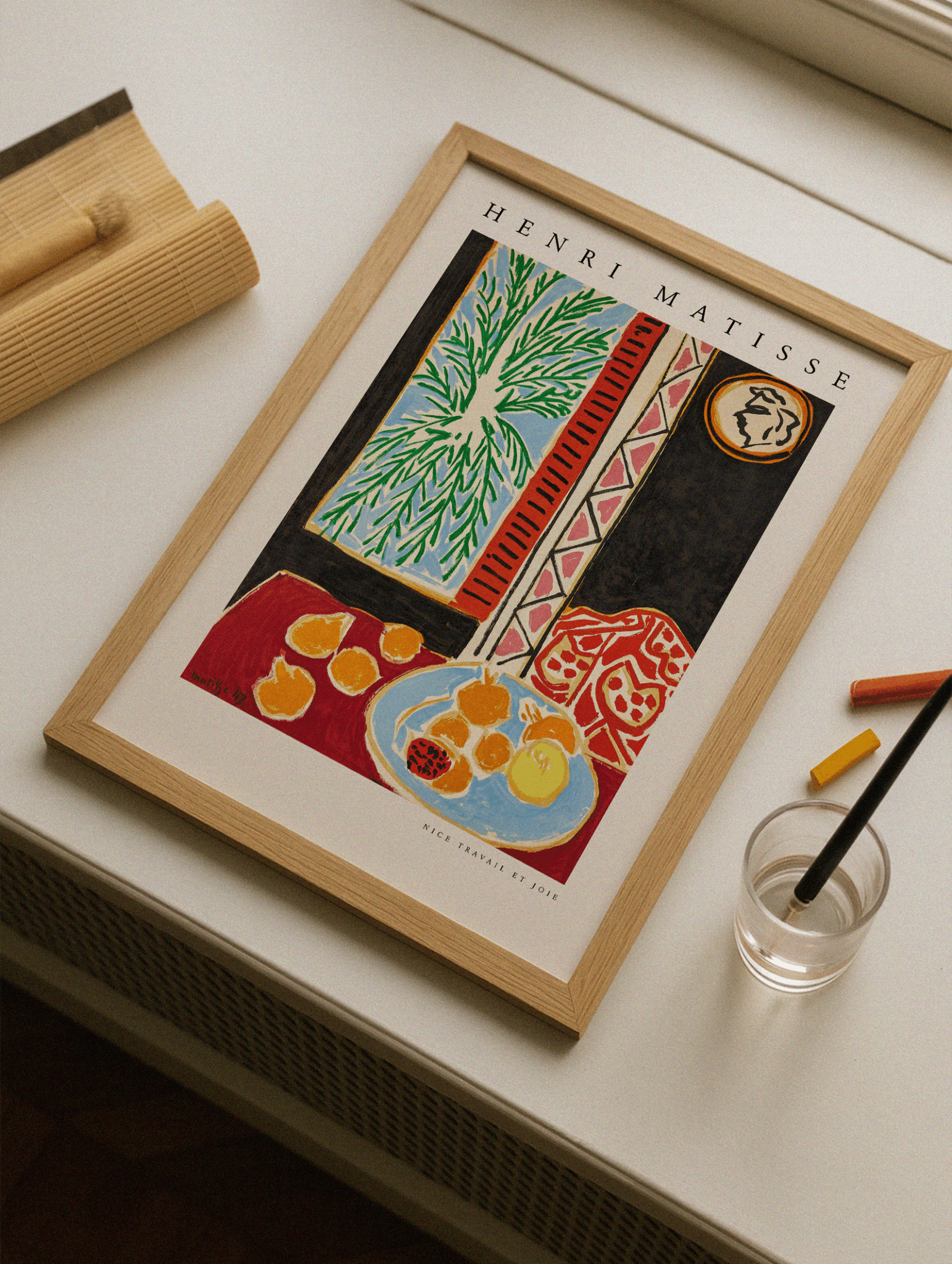 Nice Travail et Joie Poster