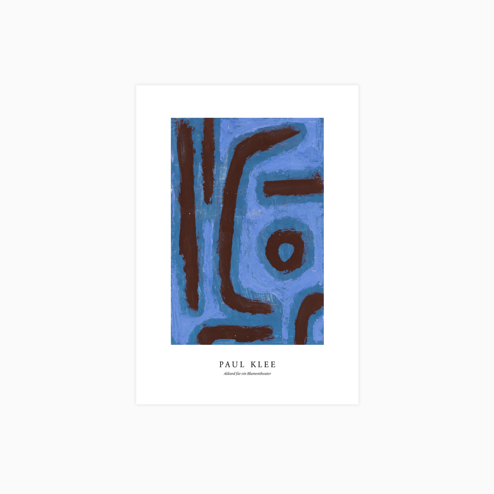 Akkord für ein Blumentheater Poster